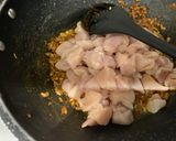 A picture of step 4 of Mango coconut curry🥭🥥🍲.