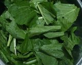 Foto langkah ke 1 dari resep Sayur bening sawi+bakso.