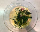 A picture of step 5 of Quiche Lorraine with Tomatoes and Miso.