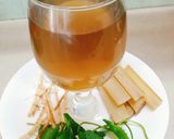 Hình bước làm 2 của món Nước rễ tranh rau má mía lau