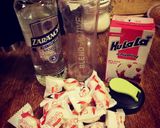 Házi Raffaello likőr recept fázis 1 fotója