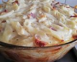Rakott sonkás, sajtos tészta recept fázis 6 fotója