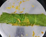 A picture of step 5 of Palak patra.