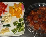 ড্রাই(Dry chilli chicken recipe in Bengali) রেসিপি ধাপ - 2 ছবি