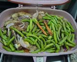 Une image de l'étape 2 de Tajine d'Haricots verts.