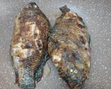 Foto langkah ke 4 dari resep Nila Bakar Marble.