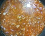 A picture of step 3 of Lauki kofta curry.
