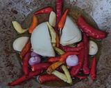 Foto langkah ke 2 dari resep Lodeh Terong, Kacang Panjang.