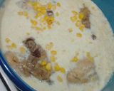 A picture of step 6 of Chicken in Corn Cream Sauce.