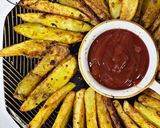 صورة لخطوة 9 من وصفة بطاطس بالقلايه الهوائية 🍟