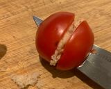 A picture of step 11 of Tomato snack.