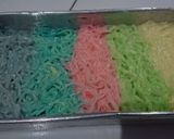 Foto langkah ke 4 dari resep Cenil Mie Pelangi a.k.a minas.