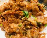 รูปขั้นตอนการทำที่ 3 ของ ลาบอกไก่ทอด ใช้หม้อทอดไร้น้ำมัน