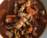รูปขั้นตอนการทำที่ 3 ของ แกงส้มหมูสามชั้น ฉบับเด็กหอ