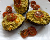 Foto del paso 5 de la receta: Aguacates rellenos de atún y maíz