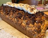 Une image de l'étape 9 de Banana Bread façon Crumble Cake,Noix de Cajou/Pépites de chocolat 👩🏼‍🍳.