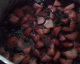 Foto del paso 3 de la receta: Mermelada de arándanos, frutillas con stevia casera!!!🍓🍓