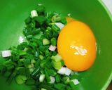 Hình bước làm 2 của món Thịt xay chiên trứng