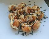 Foto langkah ke 6 dari resep Takoyaki Ebiyaki enak mirip di Jepang.