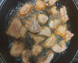 A picture of step 1 of Orange chicken chinese style.