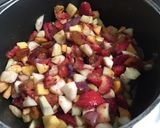 Une image de l'étape 6 de Compote aux 4 fruits (poires, pêches, prunes, pommes).