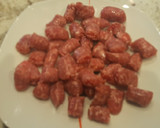 Foto del paso 2 de la receta: Garbanzos con salchichas y berenjenas