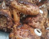 A picture of step 7 of Pan chicken barbecue Recipe by SumeeBelel's Cuisine.