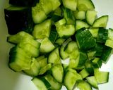 A picture of step 1 of Fruity cucumber 🥒 (chat).