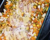 A picture of step 4 of Chicken & Rice Dinner Bake.