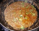 A picture of step 3 of Bhuna Qeema.