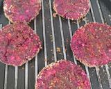 A picture of step 6 of Beetroot kabab.