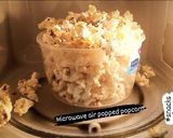 A picture of step 2 of Microwave popcorn.