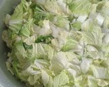 Hình bước làm 1 của món Kim chi chay