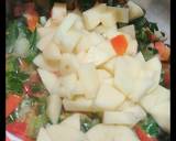 Masaledaar Green onion with potatoes recipe step 2 photo