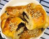 A picture of step 7 of Nutella roll.