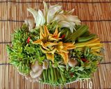 Hình bước làm 6 của món Lẩu chua cay hoa đồng nội