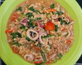 Foto langkah ke 4 dari resep Cumi telur asam manis.