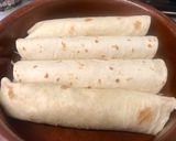 A picture of step 2 of Chicken Enchiladas with Green Sauce.