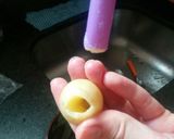 Foto do passo 2 de Batata bolinha recheada com gorgonzola