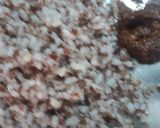 A picture of step 6 of MULAKU CHAMMANTHI(spicy red chilli chutney).