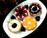 รูปขั้นตอนการทำที่ 7 ของ กล้วยหอมกราโนล่าคัพกับโยเกิร์ตและผลไม้ Banana Granola Cups With Yogurt And Fruits