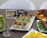 عکس مرحله 4 از دستور کیک مرغ تکنفره