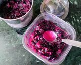 A picture of step 3 of Jamun Sherbat.