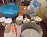 Foto del paso 1 de la receta: Bizcochuelo de coco