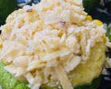 Foto del paso 8 de la receta: ZAPALLITOS RELLENOS VEGETARIANOS 🧅🌽 #800❤️👏 🥒🥚🧀