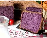 Foto langkah ke 11 dari resep CHIFFON TARO aka Ubi Ungu Super Soft Moist Fluffy.