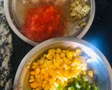 કોનઁ કેપ્સીકમ સબ્જી(Corn Capsicum Sabji Recipe In Gujarati) રેસીપી સ્ટેપ1ફોટો