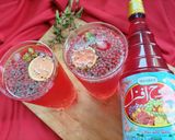 A picture of step 3 of Rahat e jaan Rooh Afza.