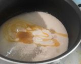 A picture of step 1 of Cinder toffee.