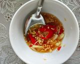 Hình bước làm 3 của món Mì Quảng chả cá thác lác